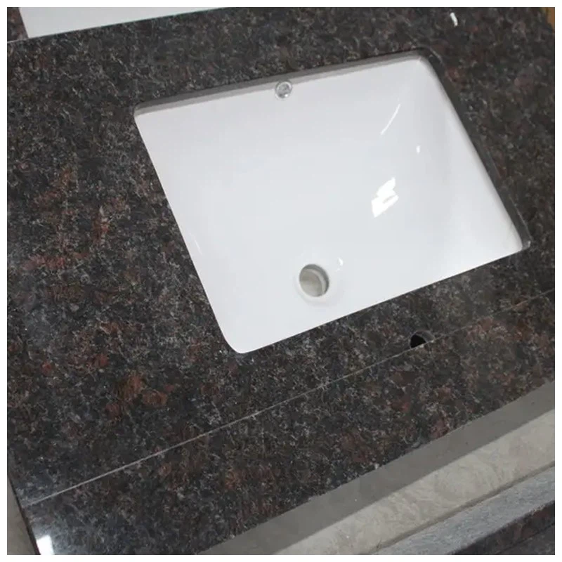 Tan Brown Granite Washroom Vanity Top