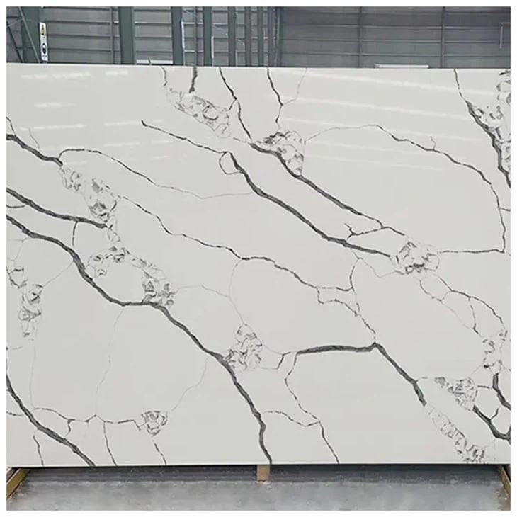 Calacatta Volar White Quartz Slab
