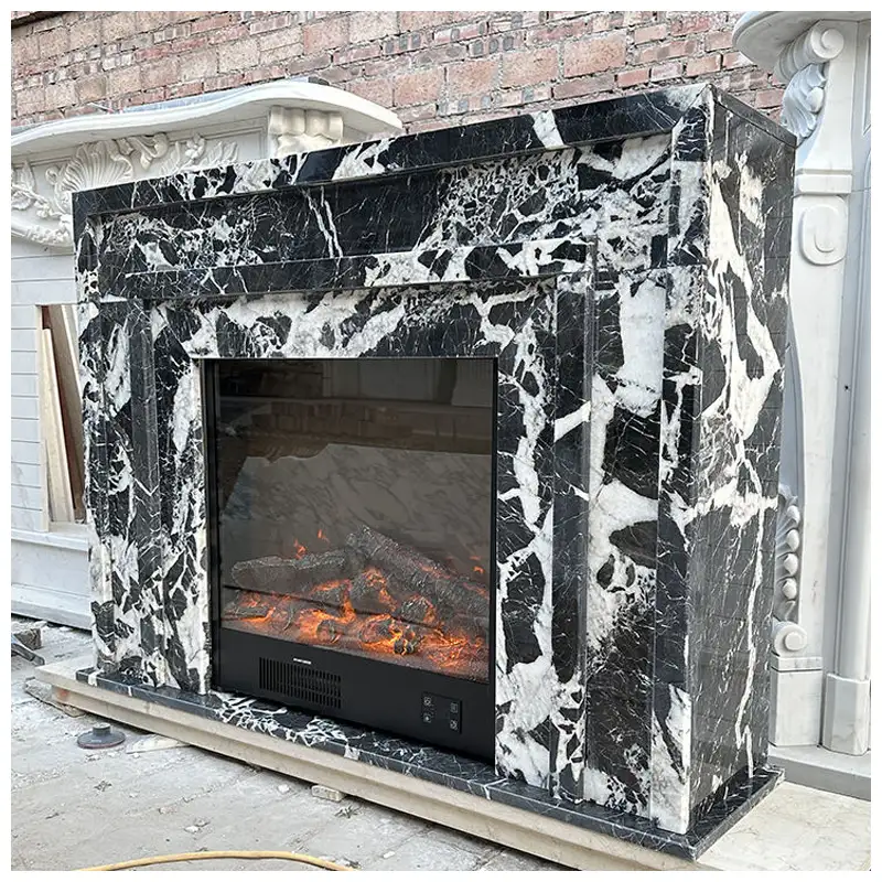Grand Antique Marble Fireplaces