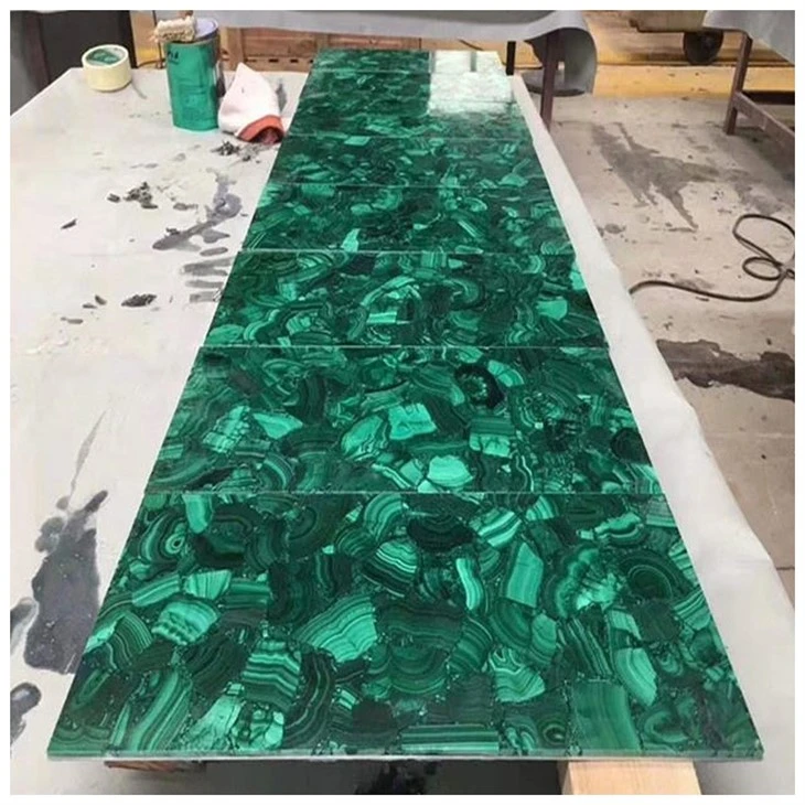 Rajoles verdes de malaquita