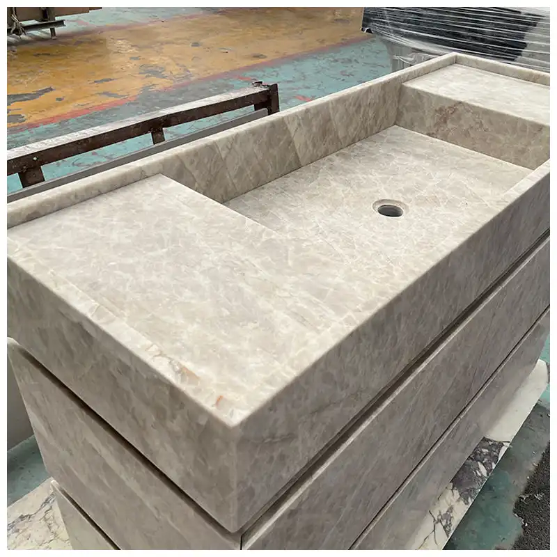 Taj Mahal Quartzite Bathroom Vanity Units Taj Mahal Quartzite Bathroom Vanity Units